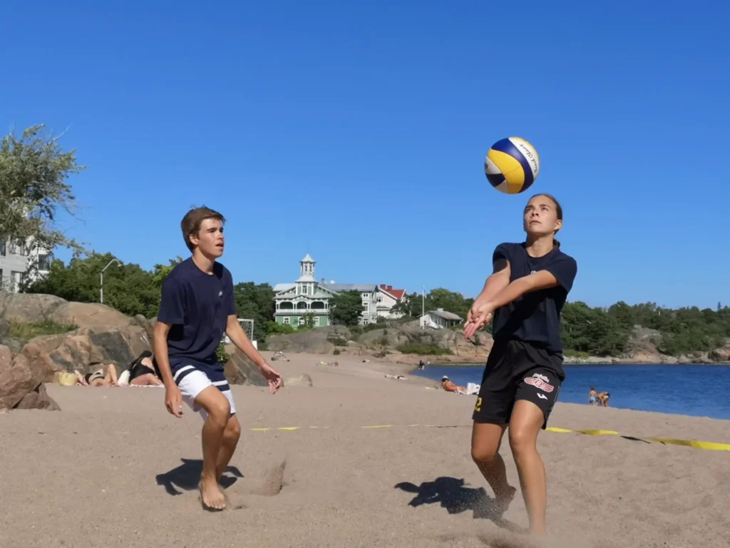Beachvolley rannalla